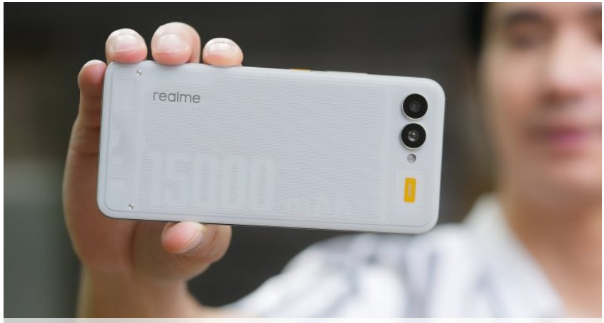 Realme 15000 mAh battery Phone